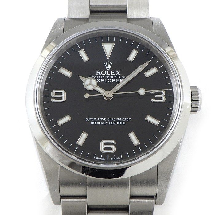 Rolex Explorer I 114270 - Timeless Elegance in Black