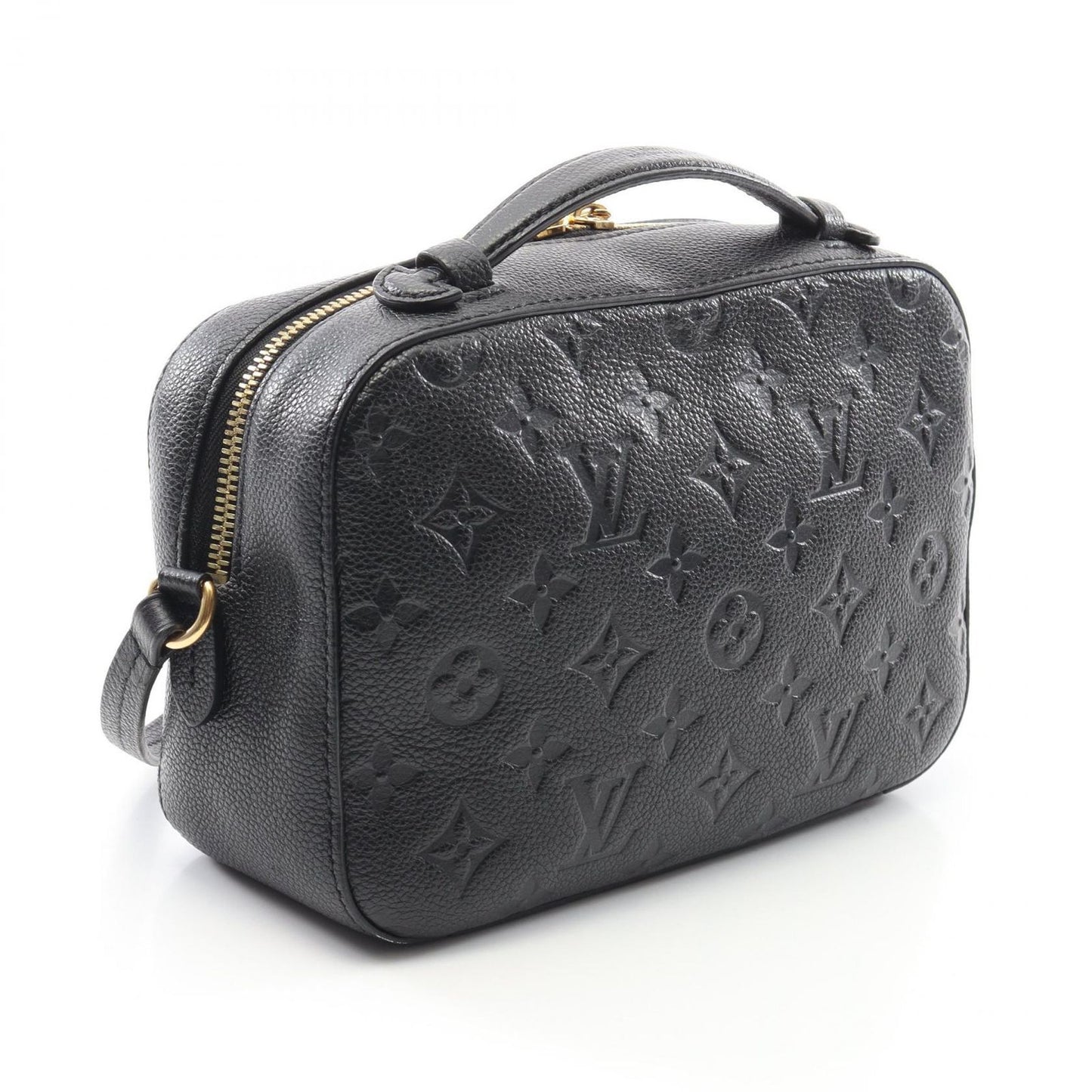 Louis Vuitton Santonge Shoulder Bag in Noir - Timeless Elegance