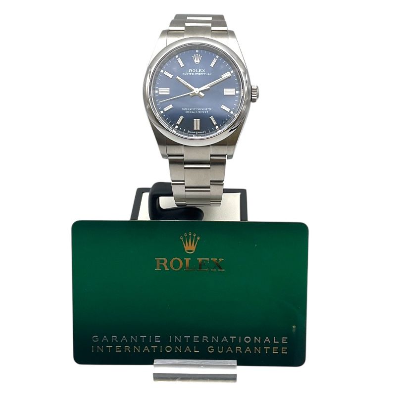 Rolex Oyster Perpetual 36 - Navy Dial Stainless Steel Men's Watch