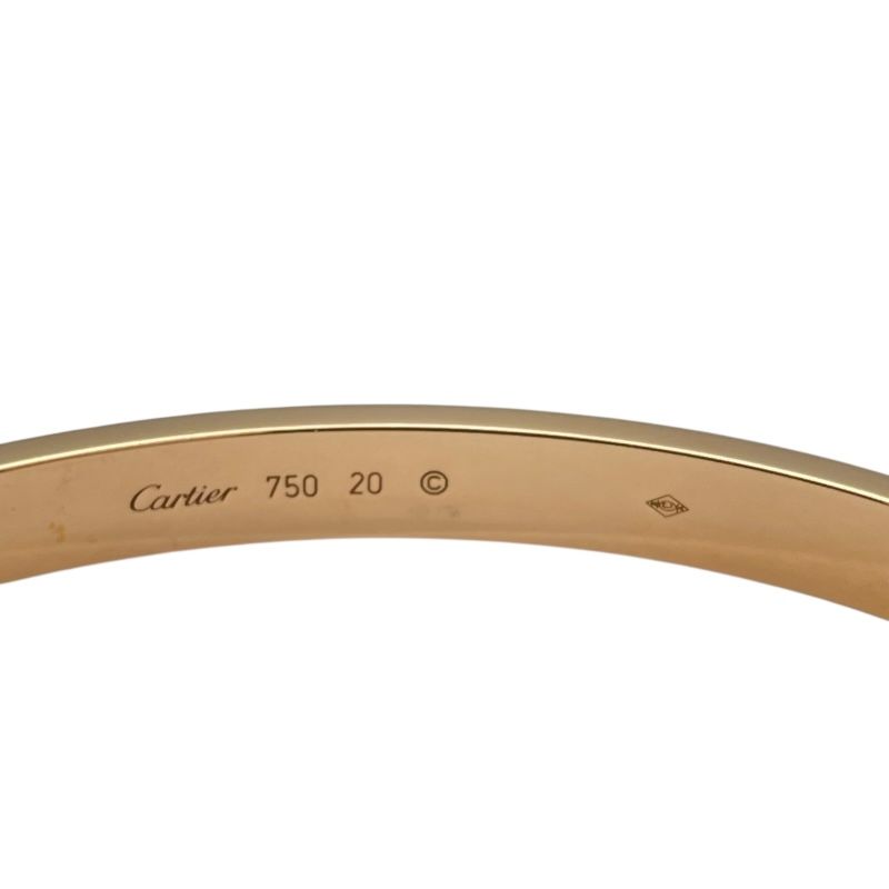 Cartier Love Bracelet K18PG - Timeless Elegance in Pink Gold