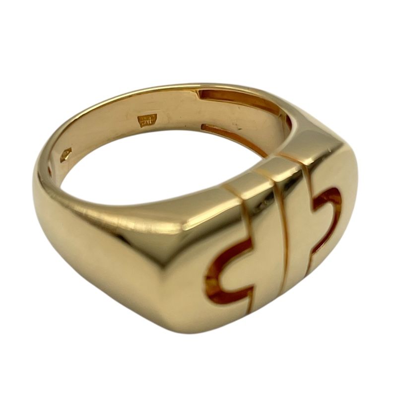 BVLGARI Parentesi Ring in 18K Yellow Gold - Timeless Elegance