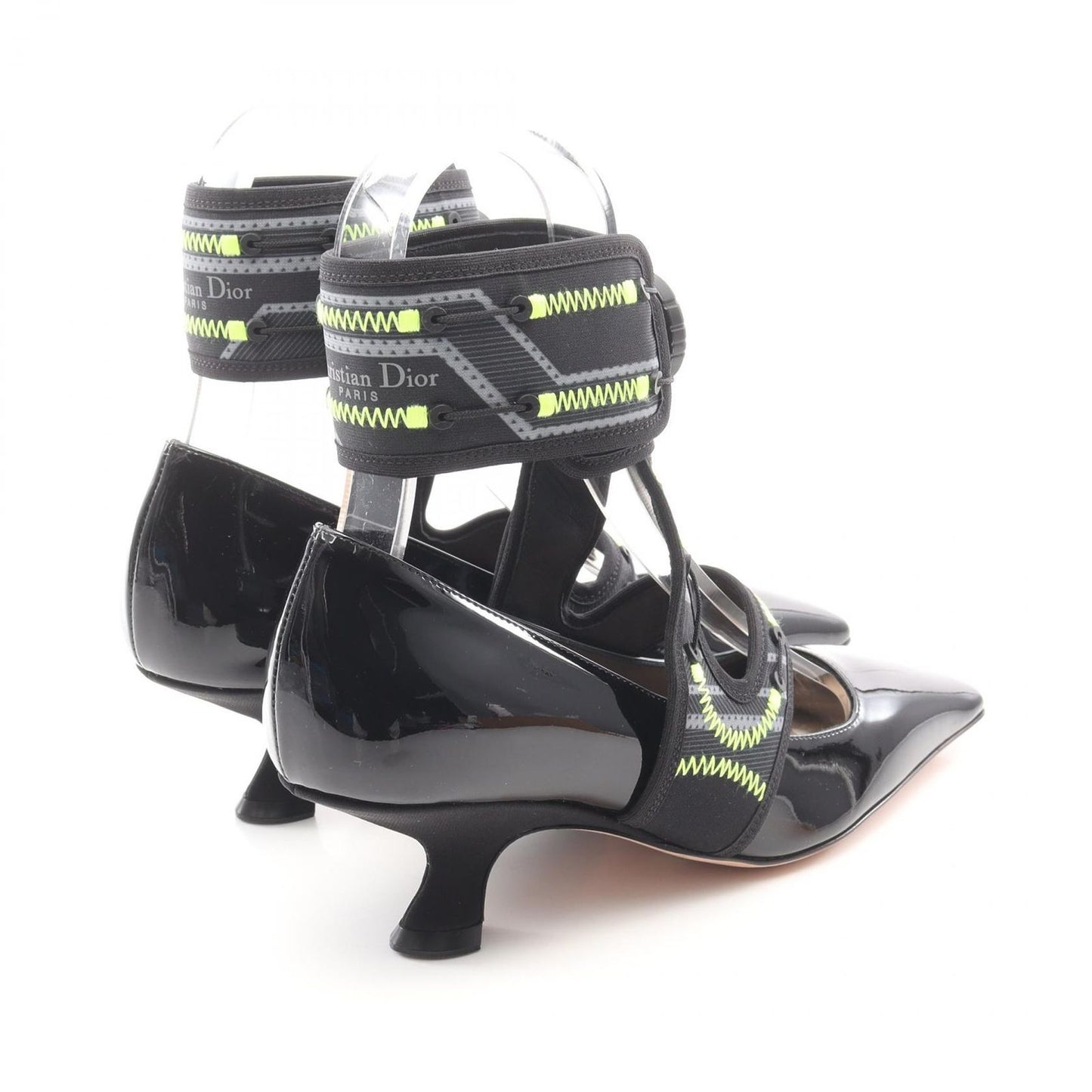 Dior x Roger Vivier Patent Leather Sandals - Exclusive Design
