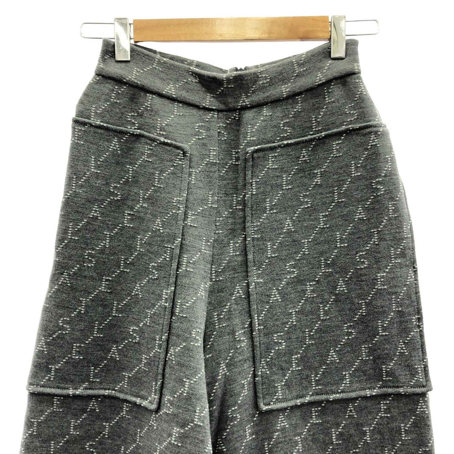 Stella McCartney Grey Wool Pants - Timeless Elegance