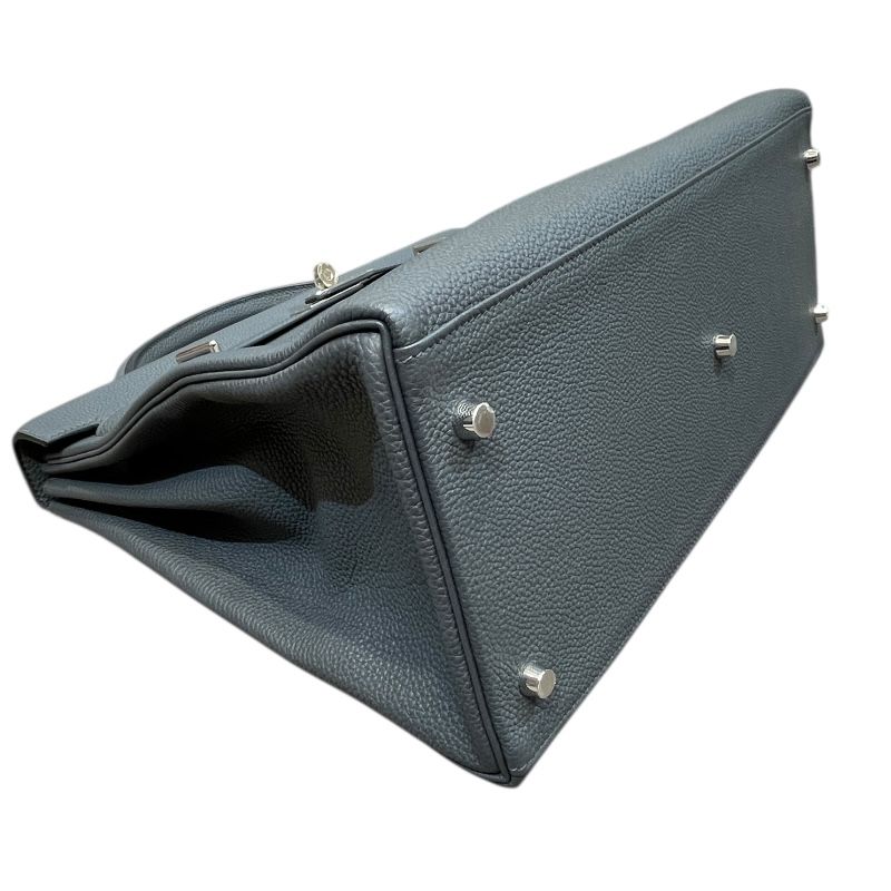 HERMES Kelly 42 Maxi in Grimiste with Silver Hardware - Unused Display Piece