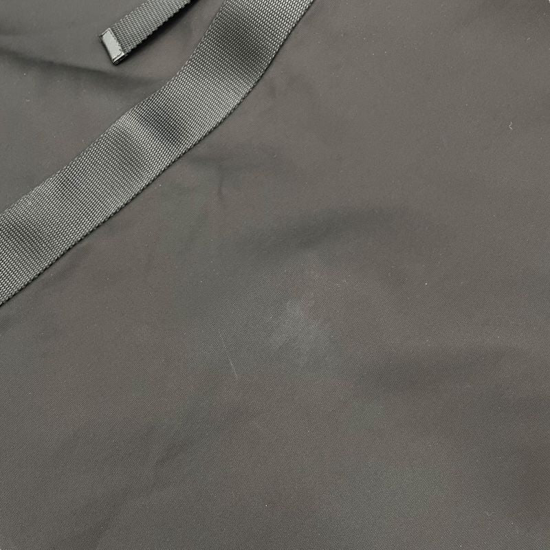 PRADA RE-NYLON Triangle Logo Nylon Dress - Black, Size 40