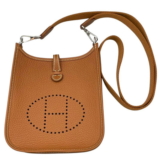 HERMES Evelyne TPM Gold & Silver Hardware - Exquisite Luxury Shoulder Bag