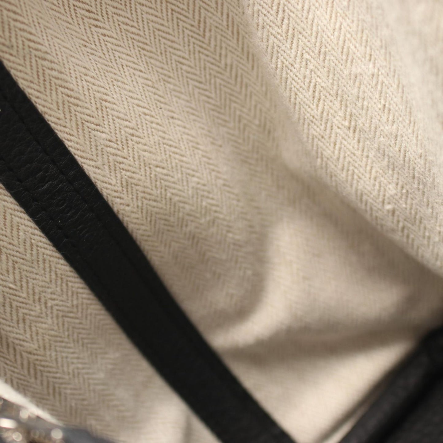 HERMES Garden Party TPM Tote Bag in Black Leather - Timeless Elegance