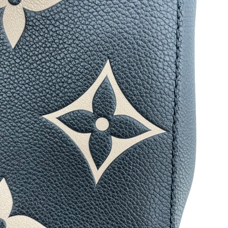 Louis Vuitton Montaigne BB Black Monogram Empreinte Shoulder Bag