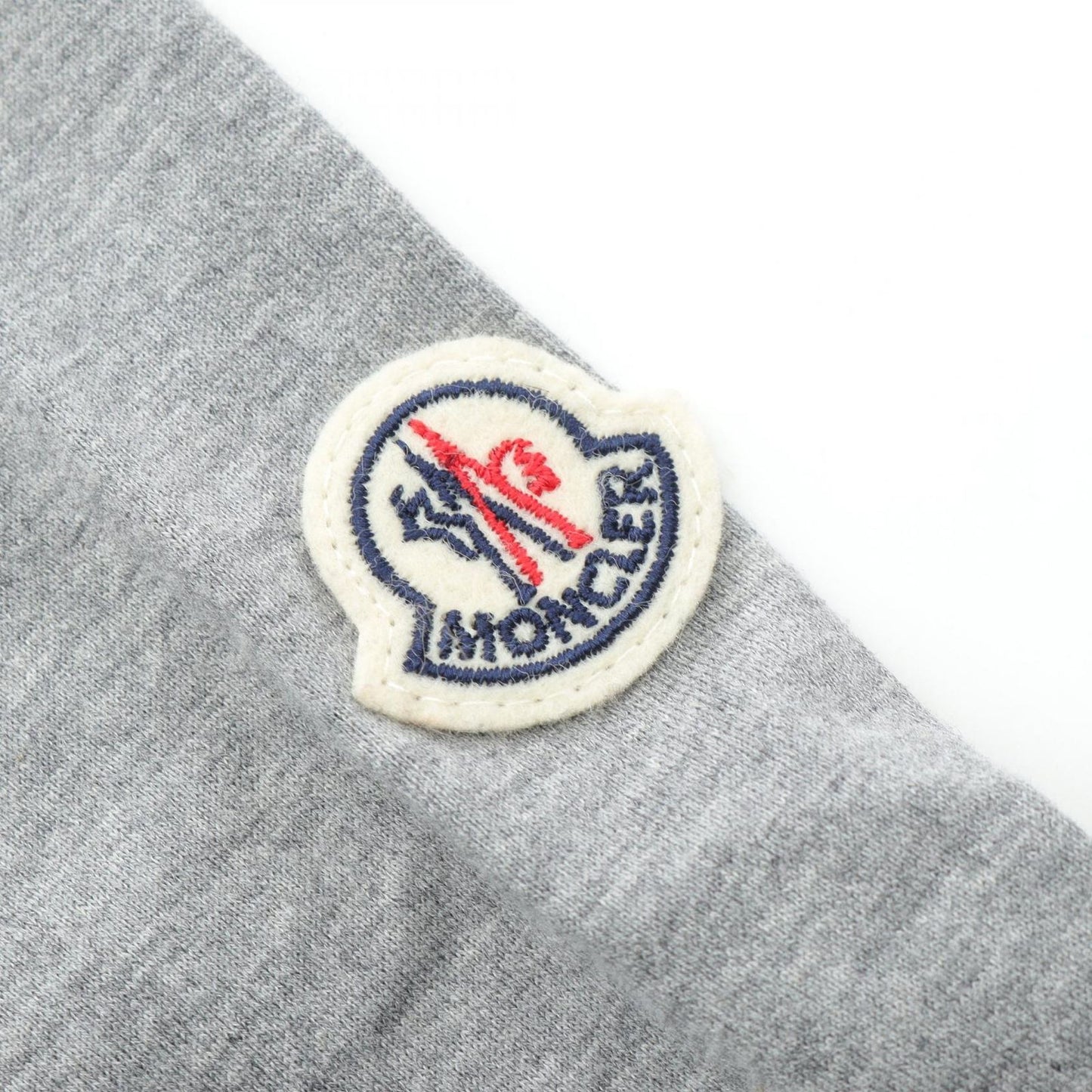 MONCLER Cotton T-Shirt for Men - Exquisite Gray Design