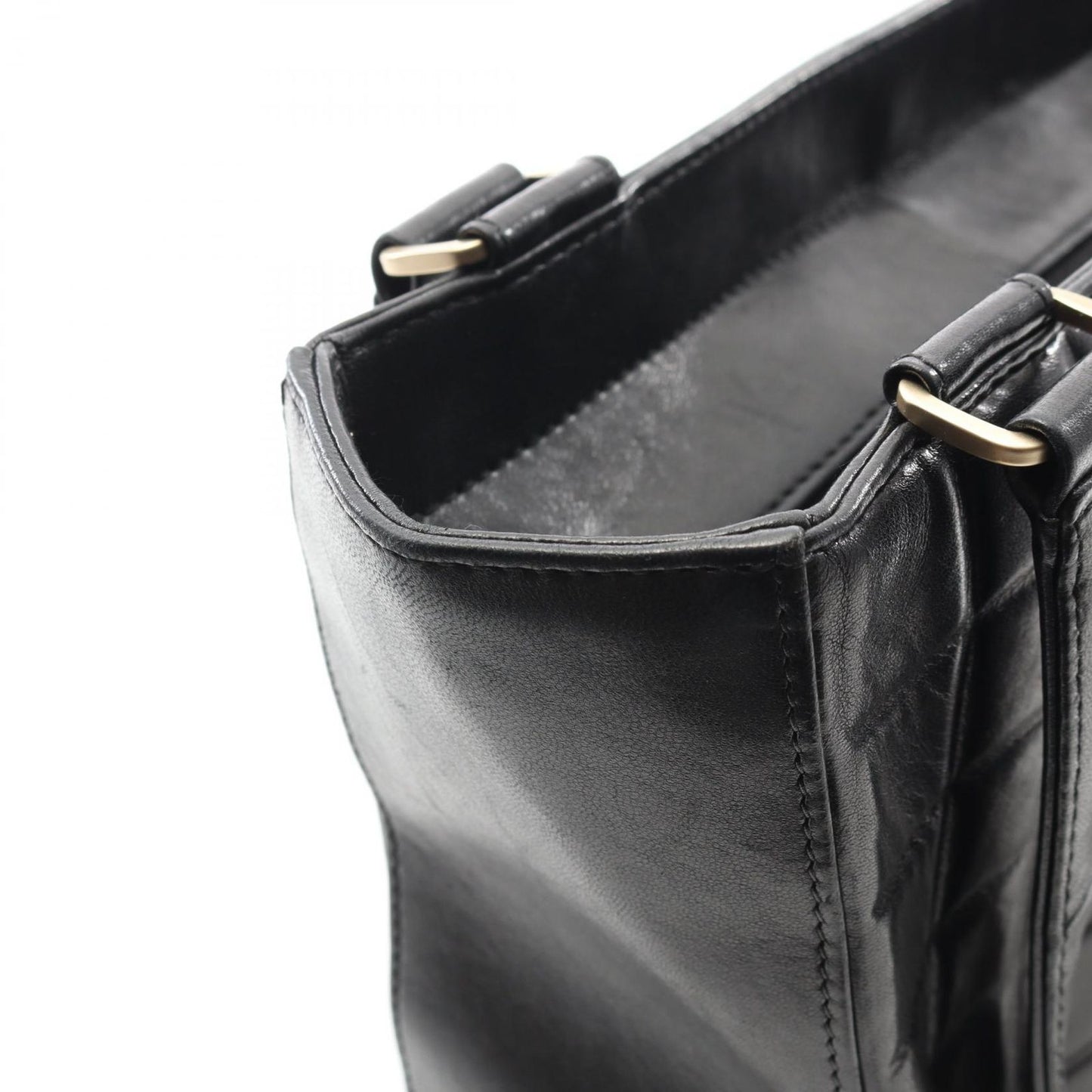 CHANEL Chocolate Bar Tote Bag in Black Lambskin - Timeless Elegance