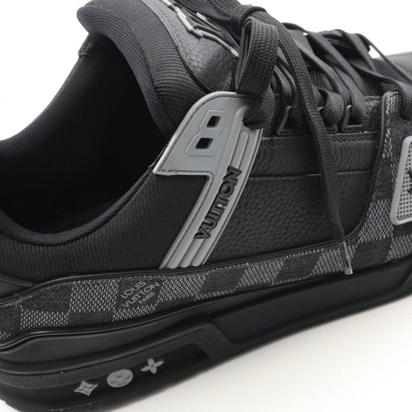 Louis Vuitton LV Trainer Sneakers in Damier Denim - Size 10