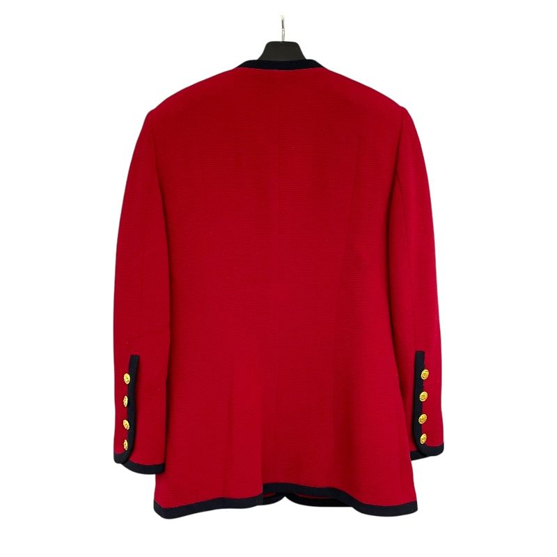 CHANEL Vintage Tweed Set-Up in Red Wool - Timeless Elegance