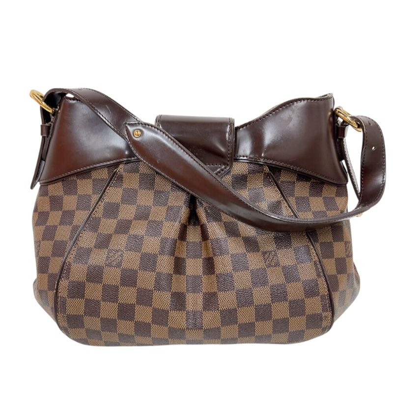 Louis Vuitton Sistina MM Brown Damier Canvas Tote Bag