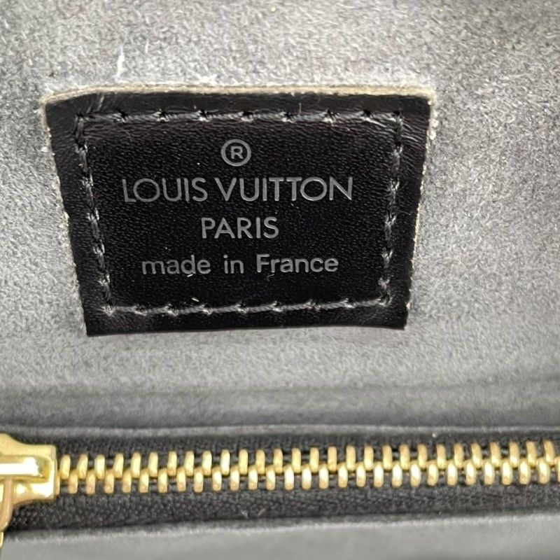 Louis Vuitton Ponnuif Handbag in Black Epi Leather - Timeless Elegance