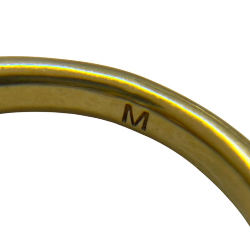 Christian Dior 30 Montaigne Ring in Gold and Black Metal