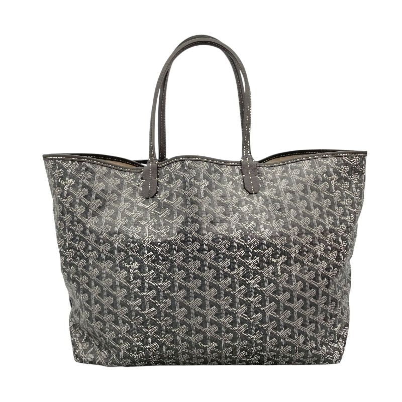 GOYARD Saint Louis PM Grey Goyardine Canvas Unisex Tote Bag