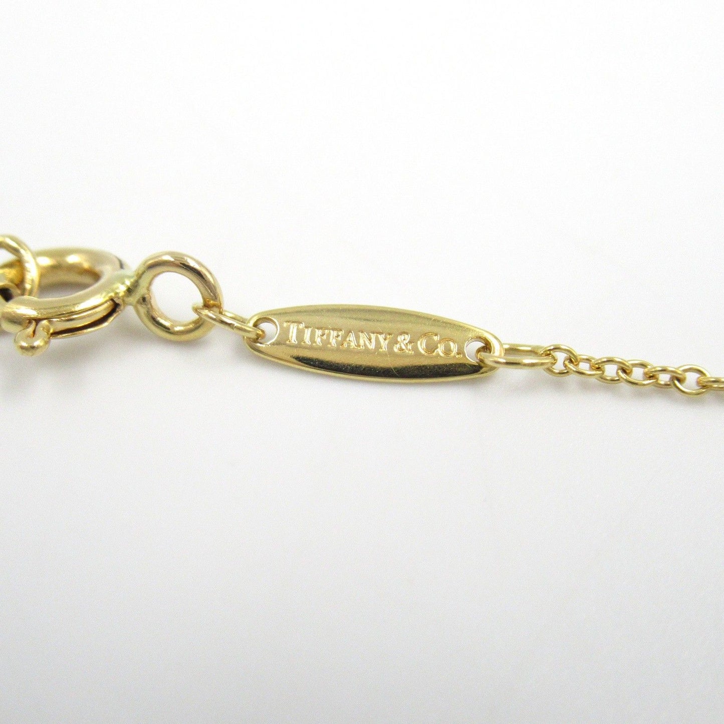 TIFFANY & CO. By the Yard Necklace in 18K Yellow Gold with Diamonds