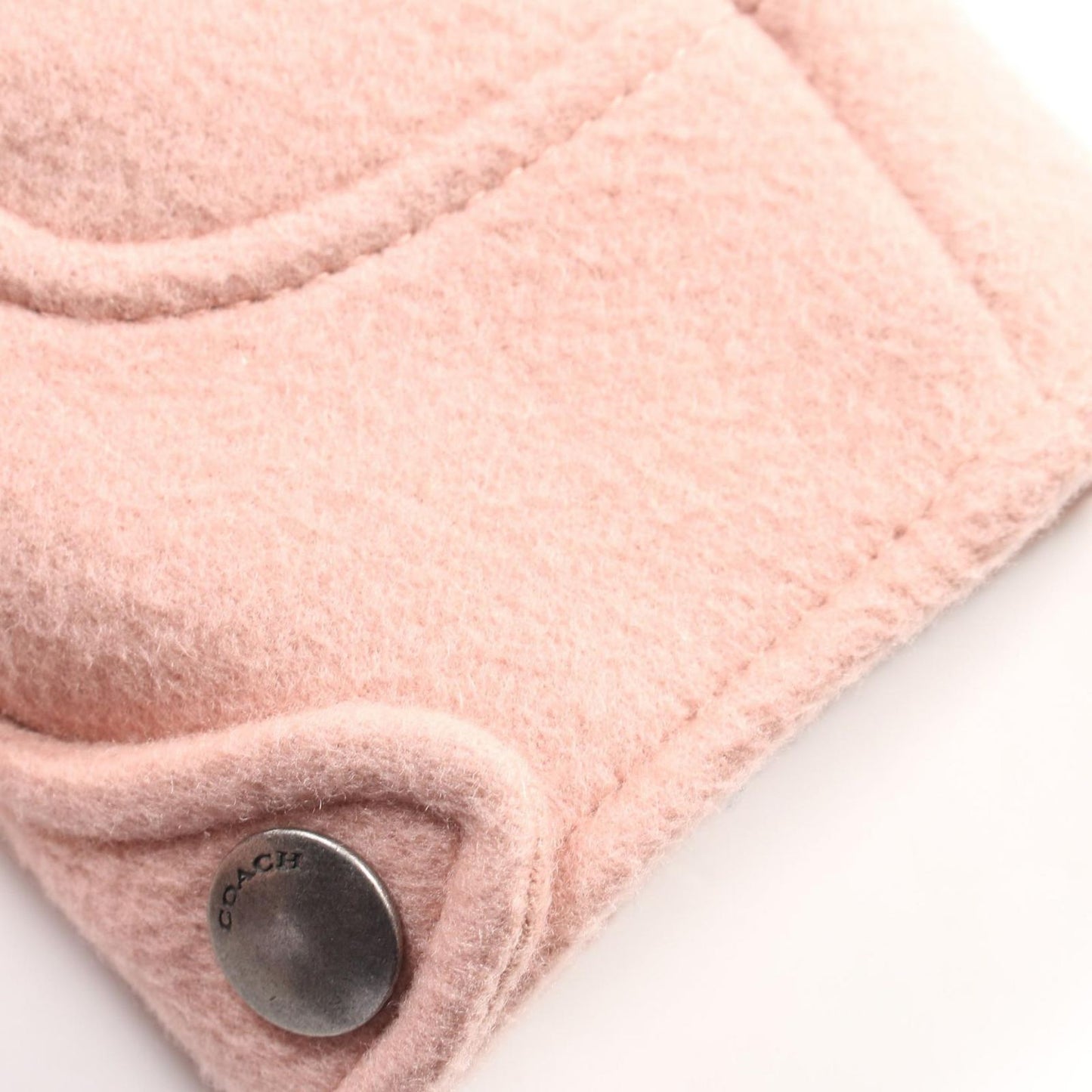 COACH Pink Wool Coat - Timeless Elegance for the Modern Woman