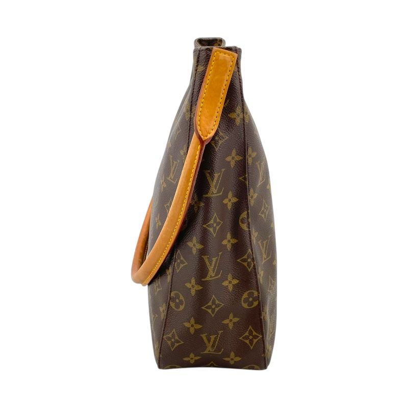 Louis Vuitton Looping GM Monogram Canvas Shoulder Bag - Brown