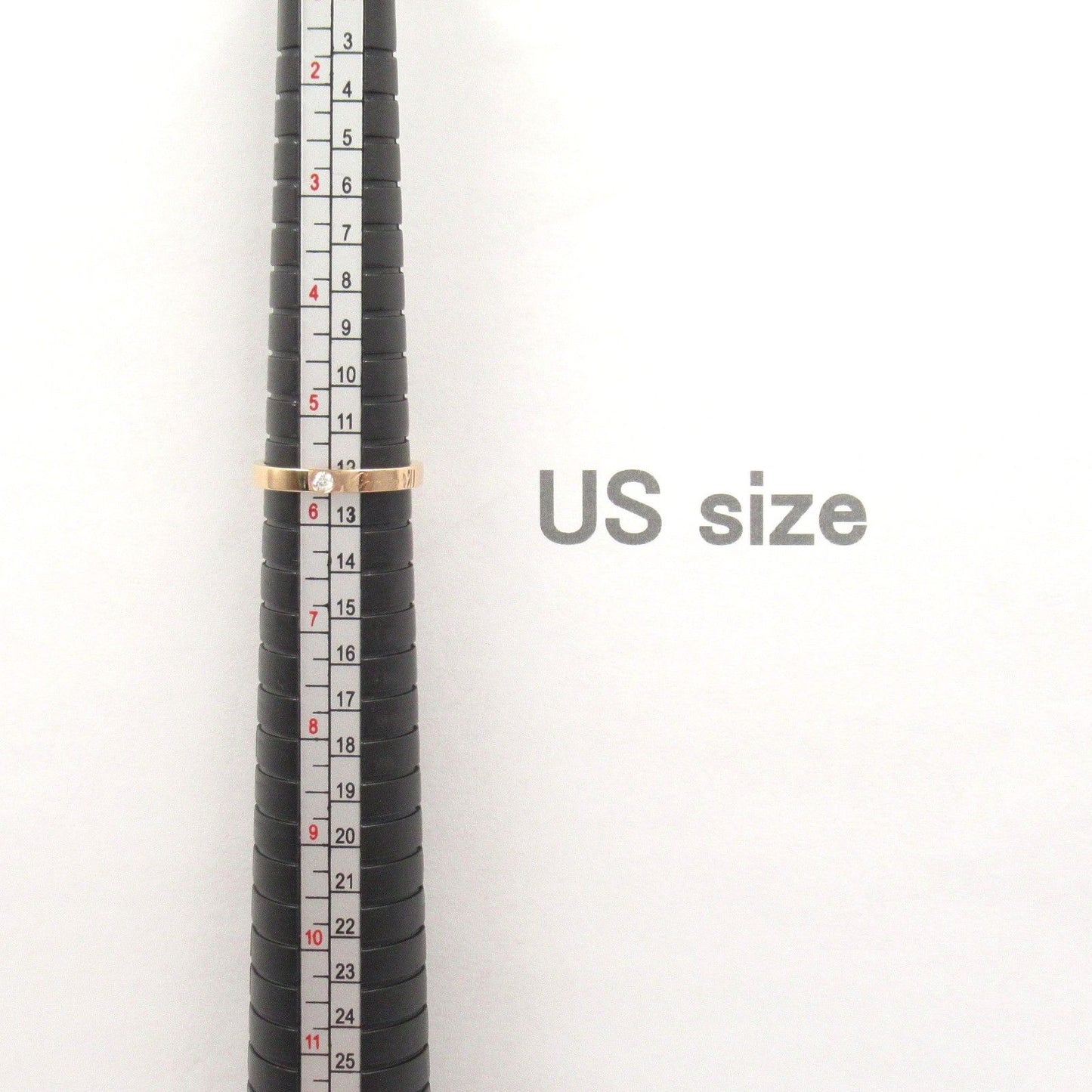 Cartier C de Cartier Ring in 18K Pink Gold with Diamonds