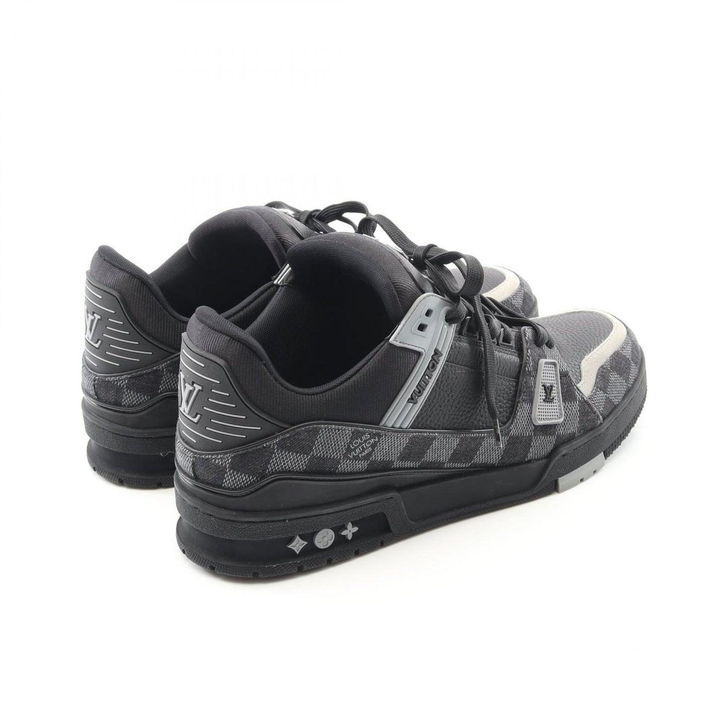 Louis Vuitton LV Trainer Sneakers in Damier Denim - Size 10