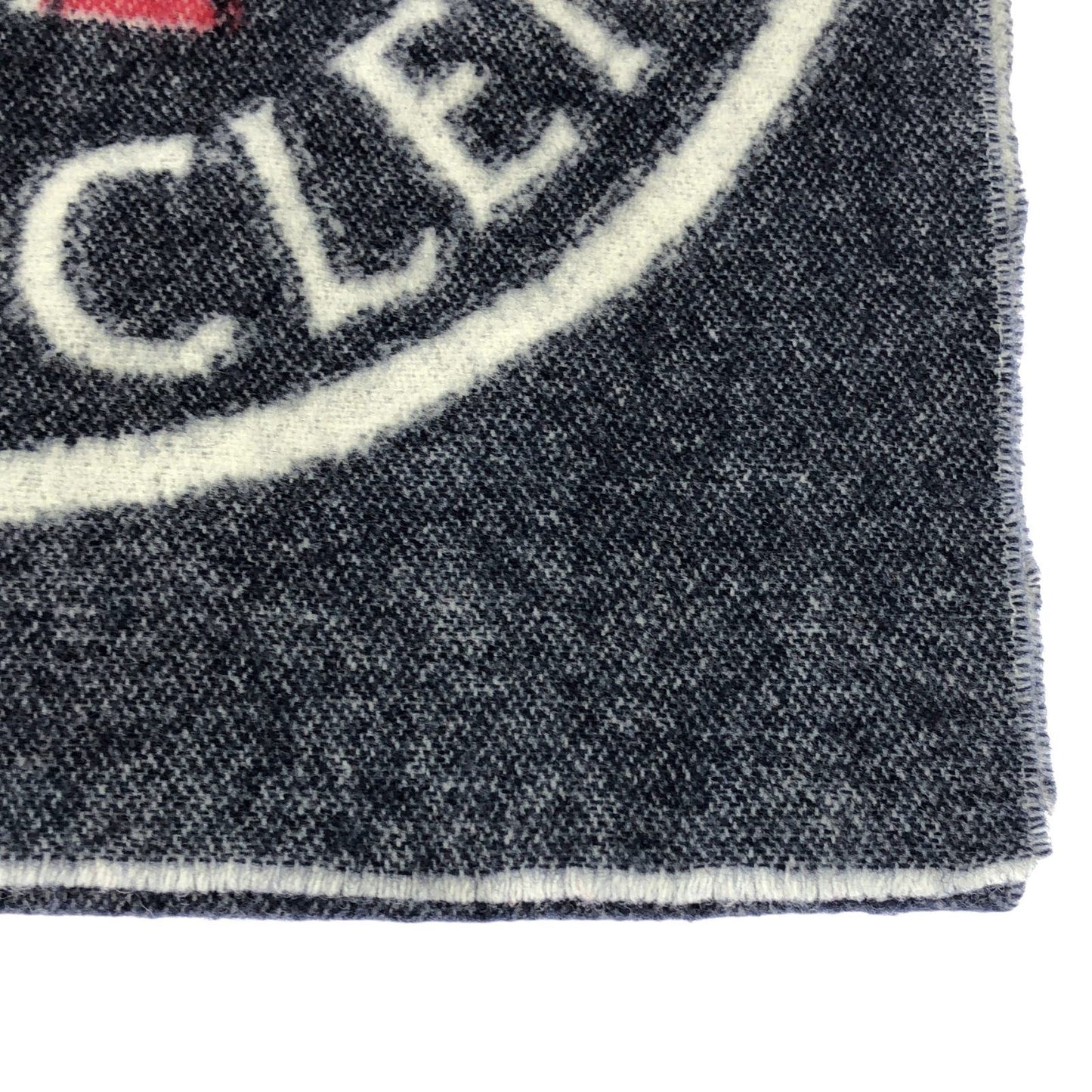 MONCLER Blue Wool Scarf - Unisex Luxury Accessory
