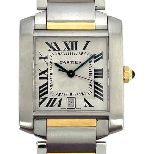 Cartier Tank Française LM W51005Q4 - Exquisite Men's Watch
