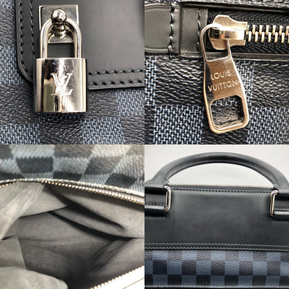 Louis Vuitton Greenwich N41351 Damier Cobalt Canvas Shoulder Bag