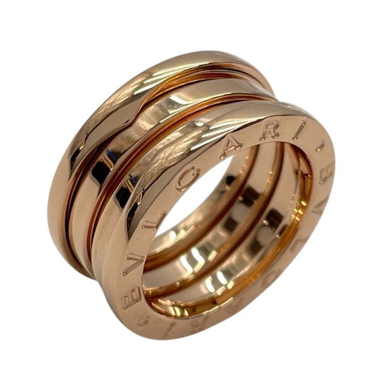 BVLGARI B.zero1 3-Band Ring in 18K Pink Gold - Size 8