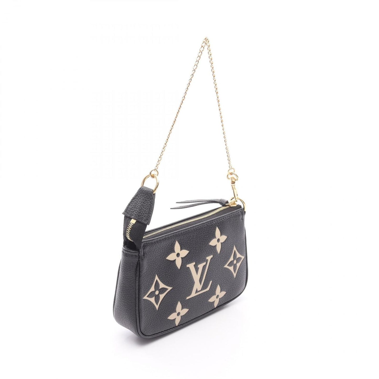 Louis Vuitton Mini Pochette Accessoires Bi-Color Handbag - Black/Beige