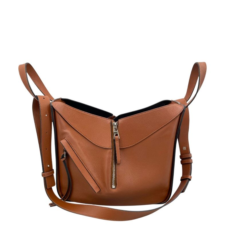 LOEWE Hammock Small Tan Calf Leather Shoulder Bag