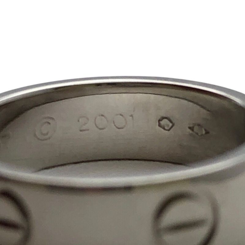 Cartier Love Ring in Platinum Pt950 - Timeless Elegance