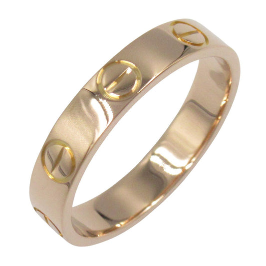 Cartier Mini Love Ring in 18K Pink Gold - Timeless Elegance