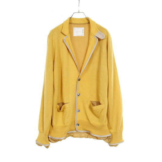 Sacai Wool Cashmere Cardigan Jacket - Exquisite Craftsmanship