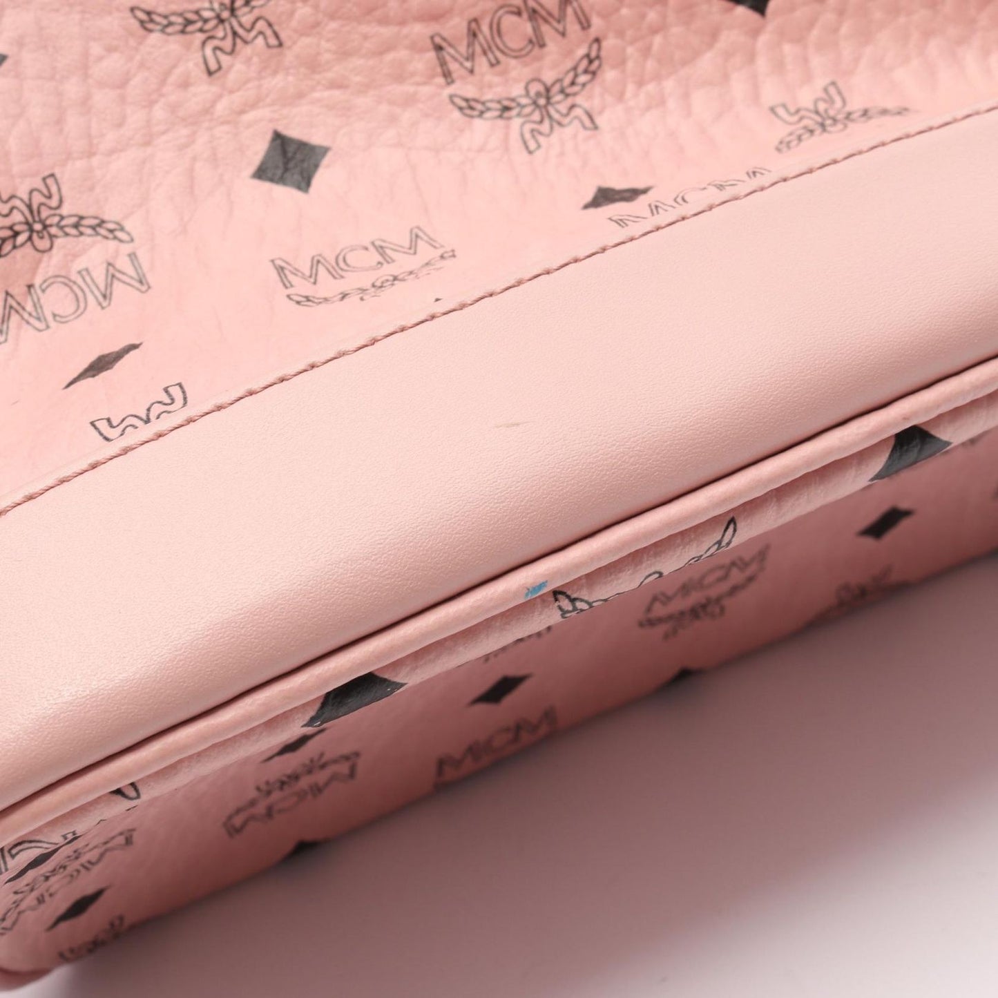 MCM Visetos Pink Leather Backpack - Exquisite Craftsmanship