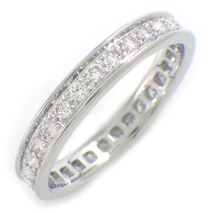 Cartier Ballerina Full Eternity Diamond Wedding Band in K18 White Gold