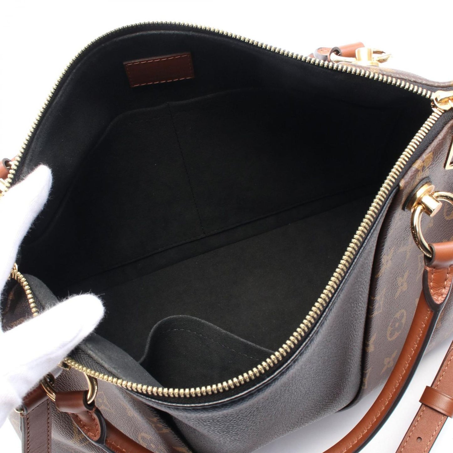 Louis Vuitton Monogram V Tote MM Handbag - Noir