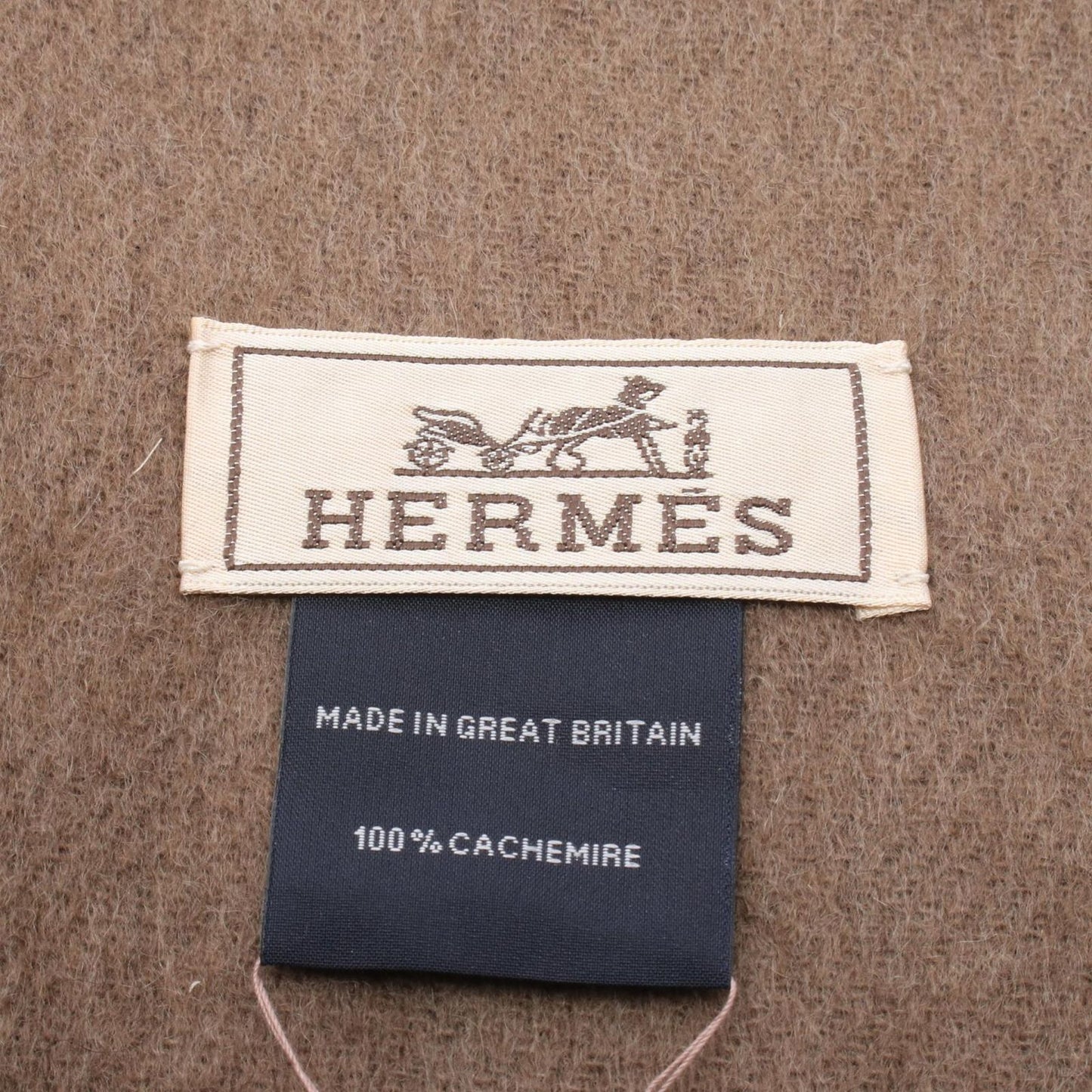 HERMES Recto Verso Cashmere Scarf - Unused Luxury Accessory