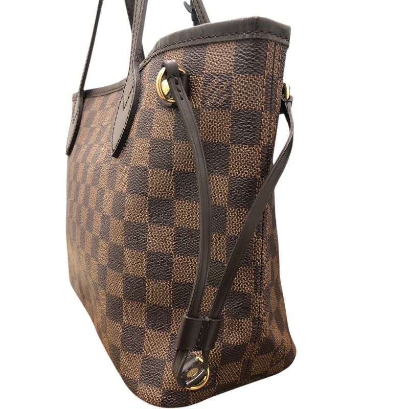 Louis Vuitton Neverfull PM Brown Damier Tote Bag - Timeless Elegance