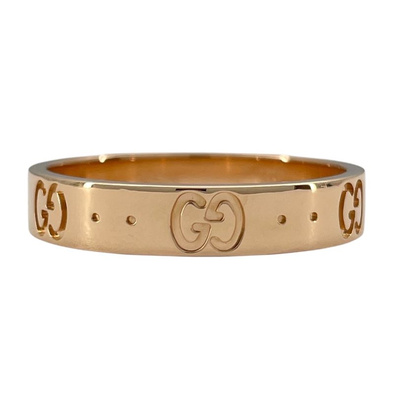 GUCCI Icon Ring in K18 Pink Gold - Exquisite Luxury Jewelry