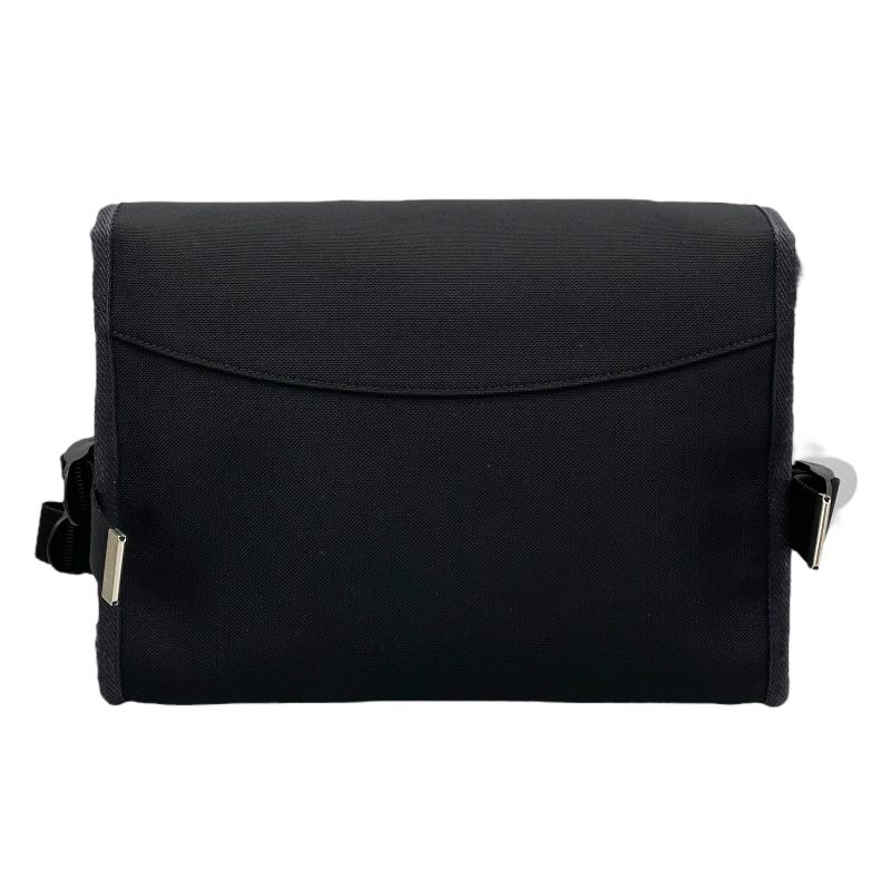 CELINE Trekking Messenger Bag in Black Canvas - Unisex Luxury