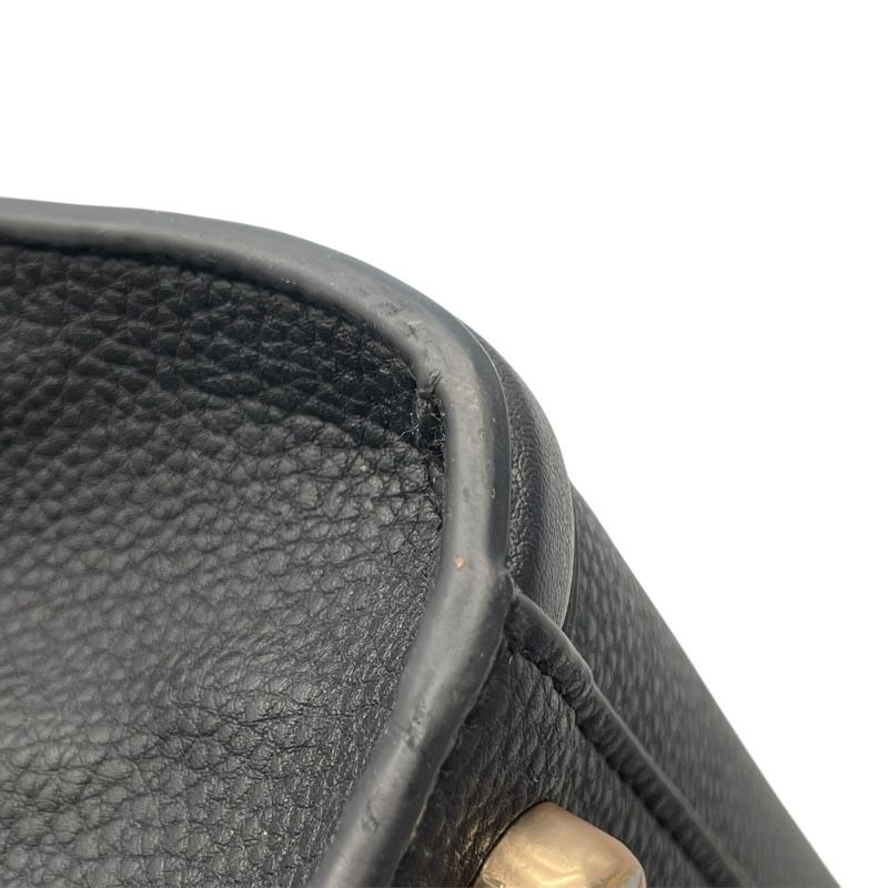 COACH CC141 Black Leather Handbag - Timeless Elegance