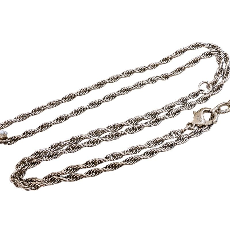 CHANEL Coco Mark Pearl Necklace - Exquisite Gold Elegance