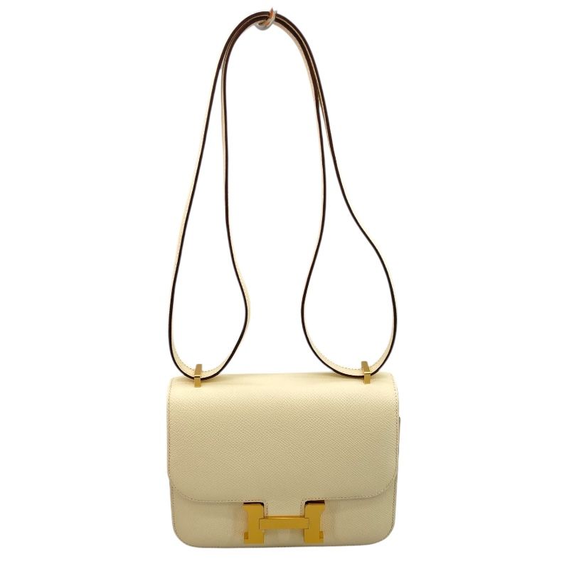 HERMES Constance 3 Mini Bag in Nat/GD Hardware - Exquisite Craftsmanship