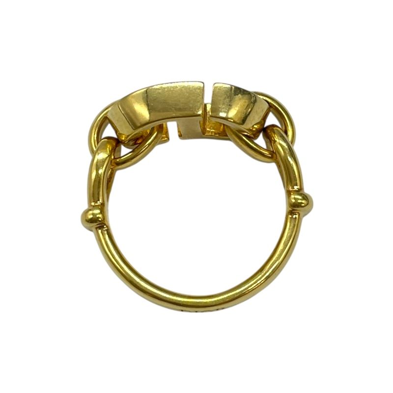 Christian Dior 30 Montaigne Ring in Gold and Black Metal