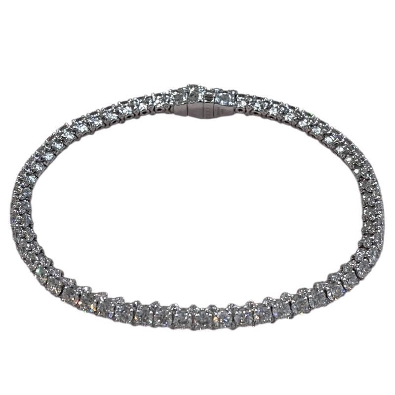 GRAFF Duet Triple Row Bracelet in 750WG with Diamonds