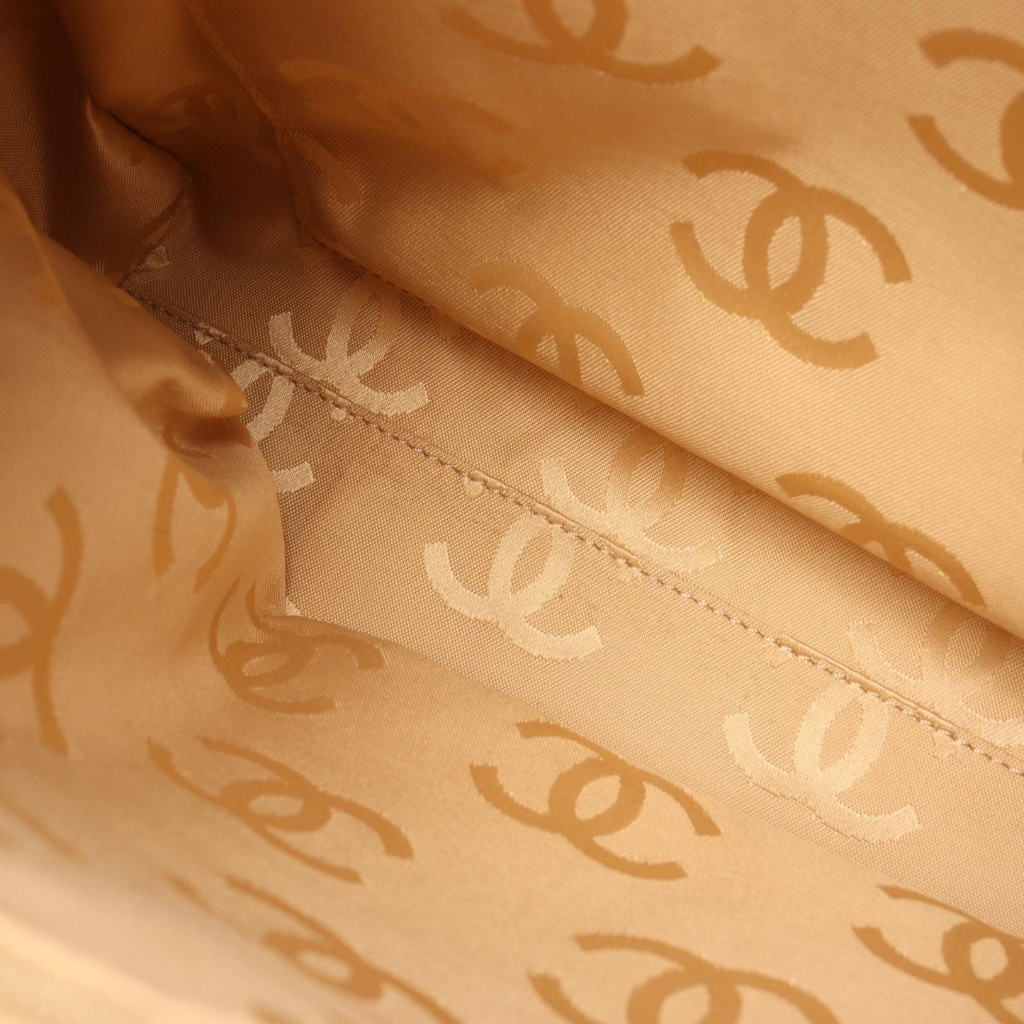 CHANEL Wild Stitch Tote Bag in Beige Leather - Timeless Elegance