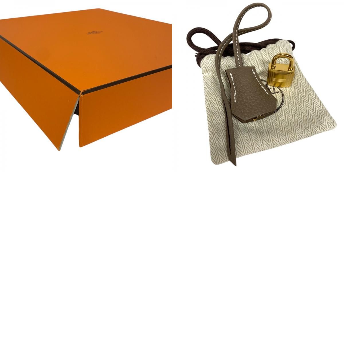 HERMES Birkin 30 in Etoupe with Gold Hardware - Iconic Luxury Handbag