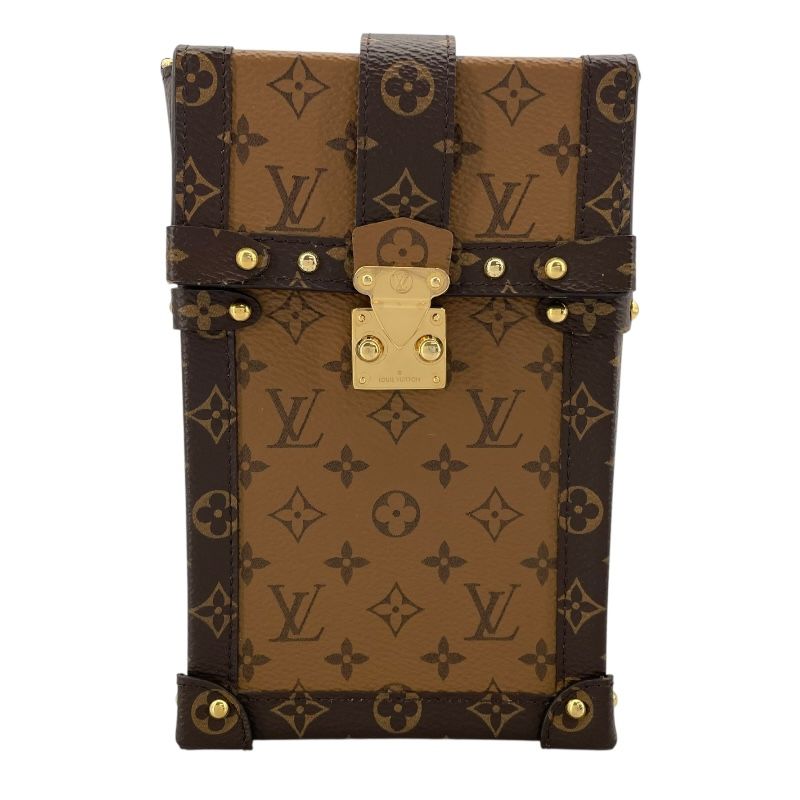 Louis Vuitton Monogram Reverse Pochette Trunk Vertical M67873