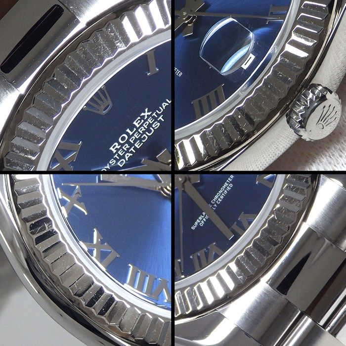 Rolex Datejust 41mm 126334 - Fluted Bezel, Azure Blue Dial